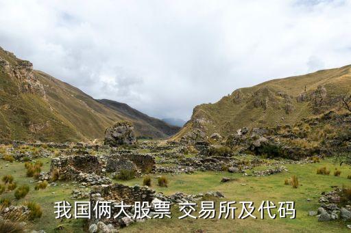 中國的兩個證券交易所,兩個證券交易所分別設(shè)在