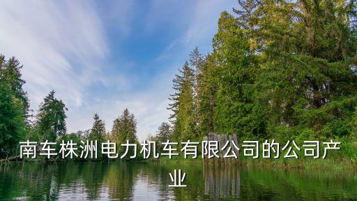  南車株洲電力機車有限公司的公司產(chǎn)業(yè)