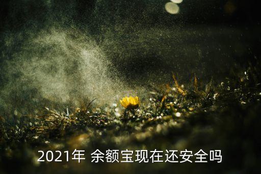 2021年 余額寶現在還安全嗎