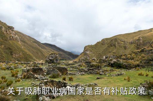關于吸肺職業(yè)病國家是否有補貼政策