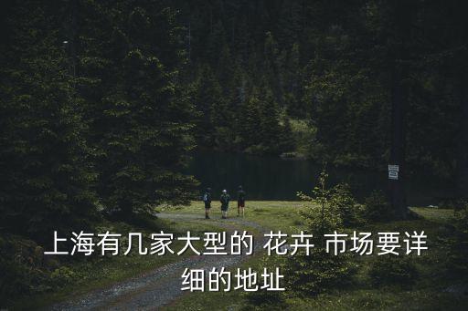 上海大龍花卉市場,上?；ɑ苁袌鲆挥[表