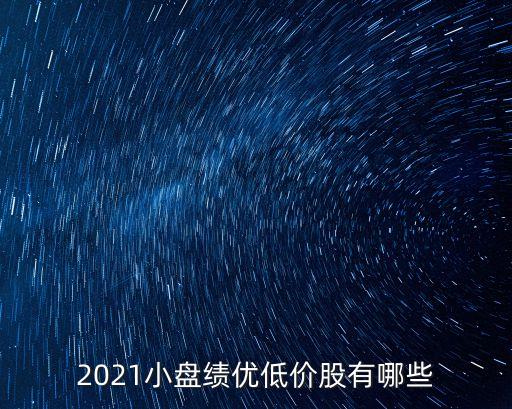 2021小盤績(jī)優(yōu)低價(jià)股有哪些