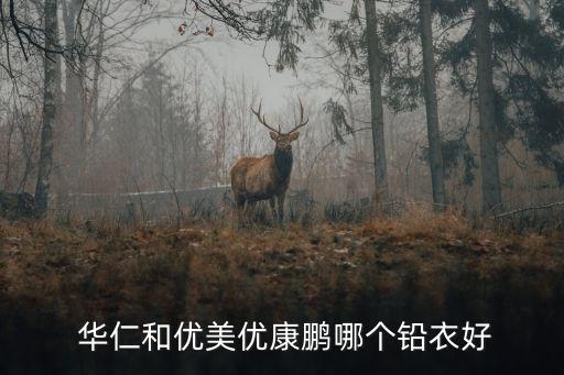  華仁和優(yōu)美優(yōu)康鵬哪個鉛衣好