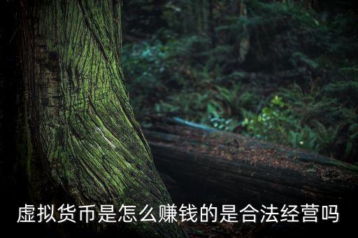 虛擬貨幣是怎么賺錢(qián)的是合法經(jīng)營(yíng)嗎