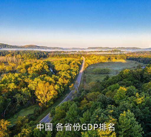 中國 各省份GDP排名