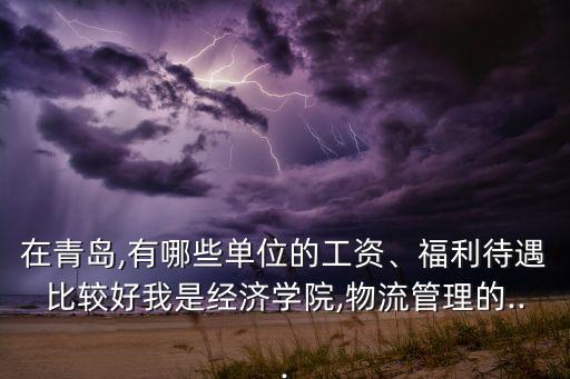 在青島,有哪些單位的工資、福利待遇比較好我是經(jīng)濟(jì)學(xué)院,物流管理的...
