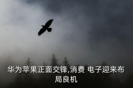 華為蘋果正面交鋒,消費 電子迎來布局良機(jī)