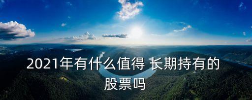 2021年有什么值得 長(zhǎng)期持有的 股票嗎