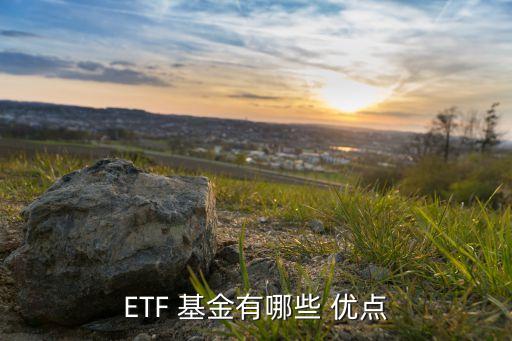 ETF 基金有哪些 優(yōu)點(diǎn)