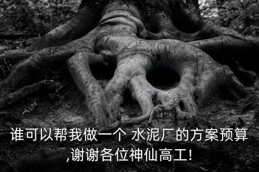 哈薩克斯坦水泥設廠投資