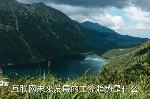 互聯(lián)網(wǎng)未來發(fā)展的主流趨勢是什么