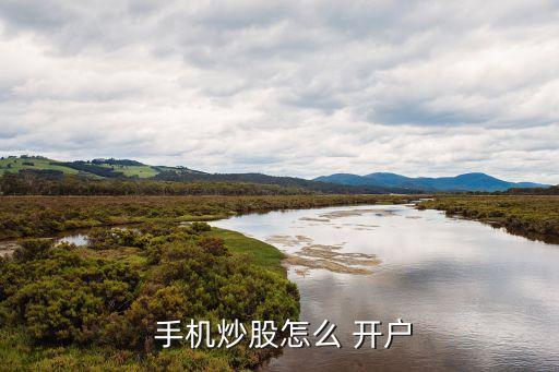  手機(jī)炒股怎么 開(kāi)戶(hù)