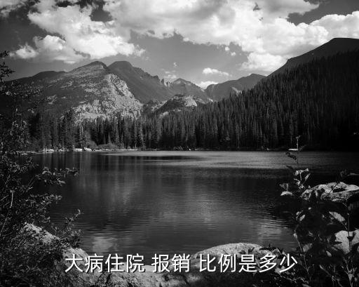  大病住院 報(bào)銷(xiāo) 比例是多少