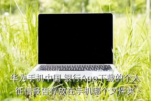 華為手機中國 銀行App下載的個人征信報告存放在手機哪個文件夾